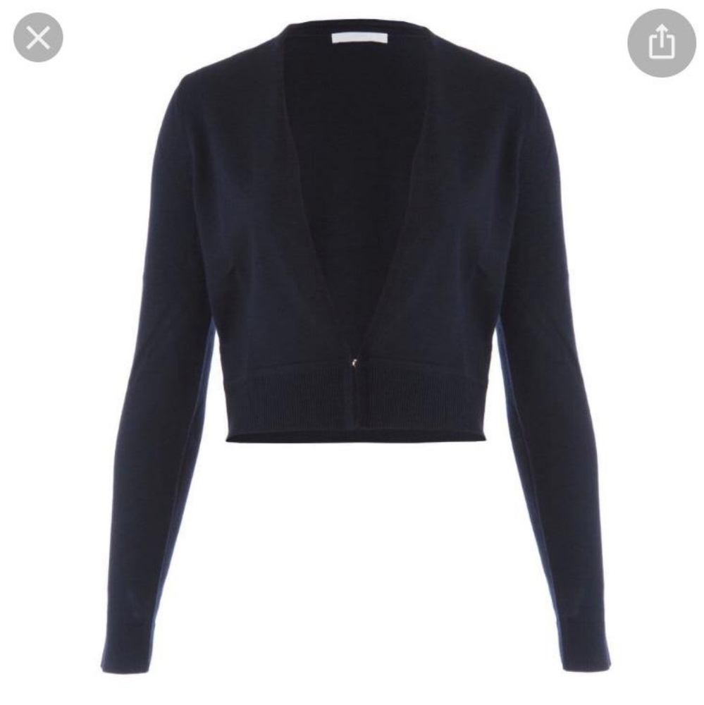 BOSS Feisa Wool Crop Cardigan
